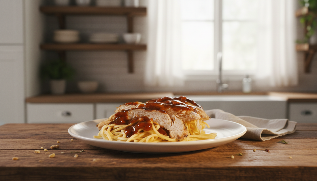 B'Cubs® Peanut Chicken Pasta: A Simple Weeknight Dinner