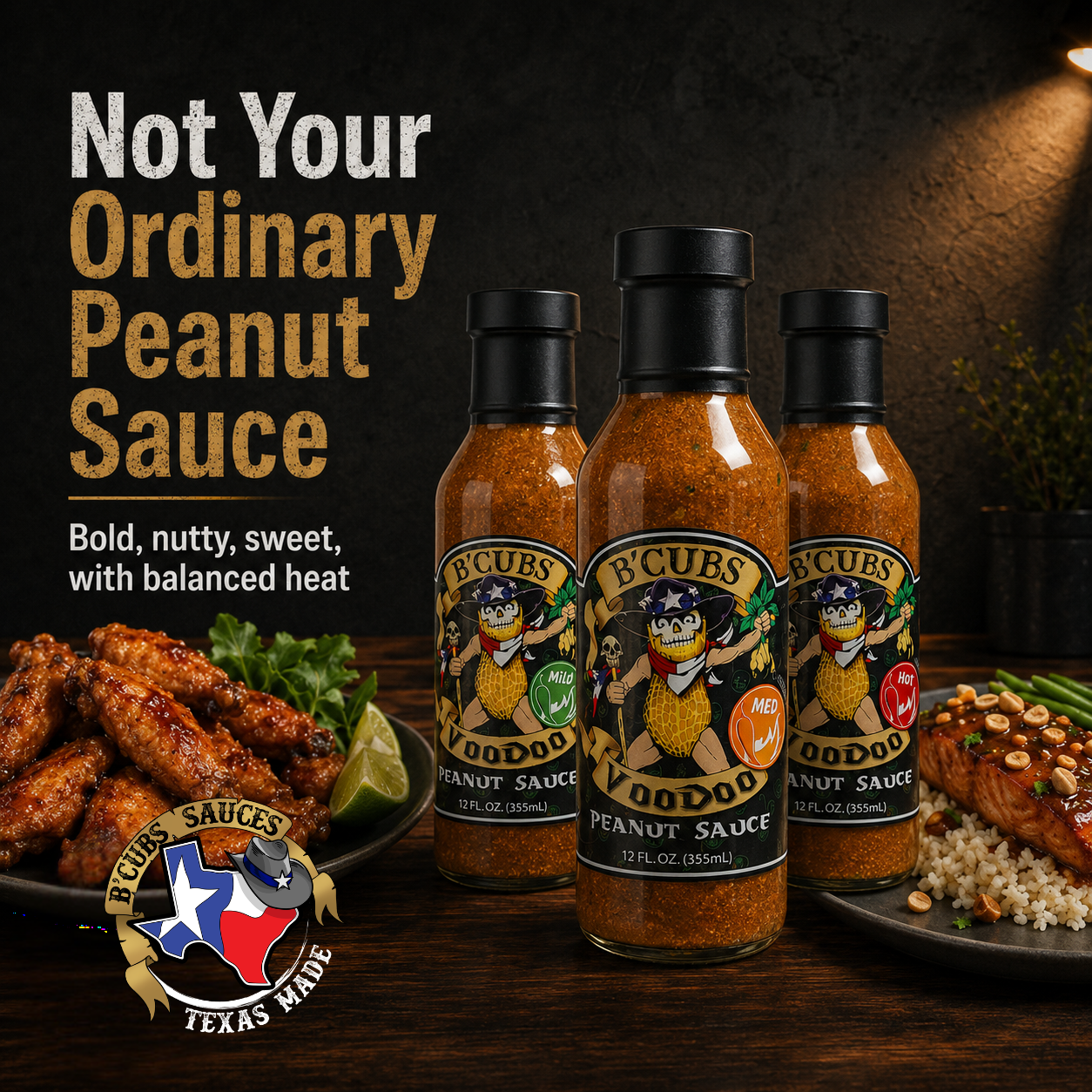 B’Cubs® Voodoo Peanut Sauce