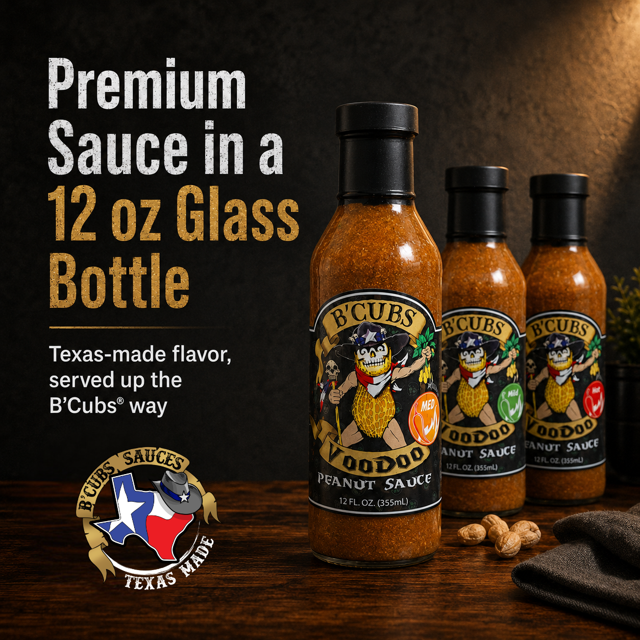 B’Cubs® Voodoo Peanut Sauce